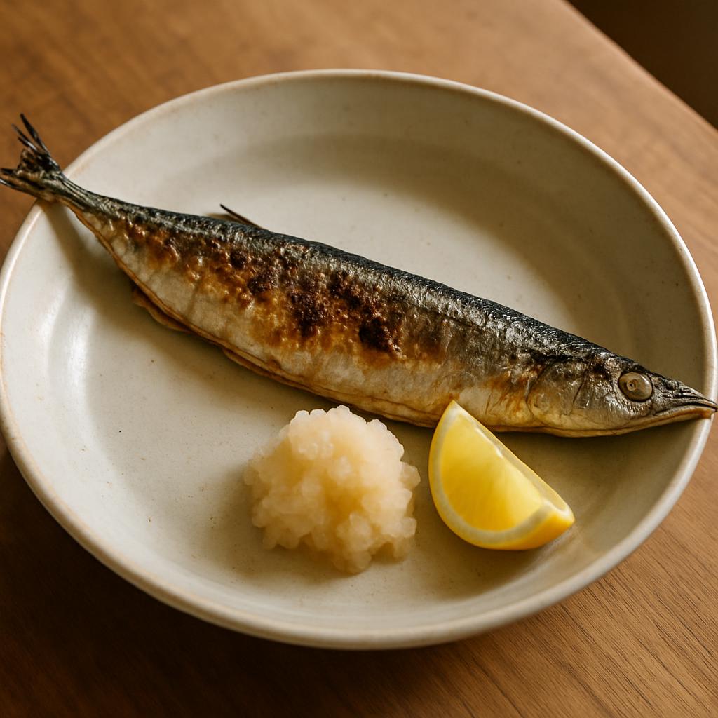秋刀魚の塩焼き